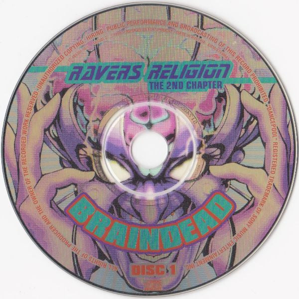 Various : Ravers Religion: The 2nd Chapter - Braindead (2xCD, Comp)