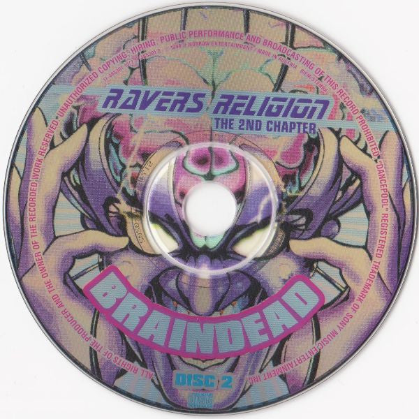 Various : Ravers Religion: The 2nd Chapter - Braindead (2xCD, Comp)