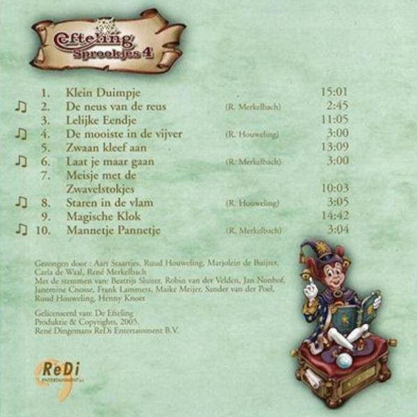Unknown Artist : Efteling Sprookjes 4 (CD)