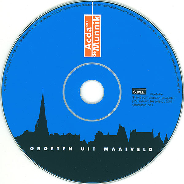 Acda en de Munnik : Groeten Uit Maaiveld (Luxe Editie) (CD, Album + DVD-V)