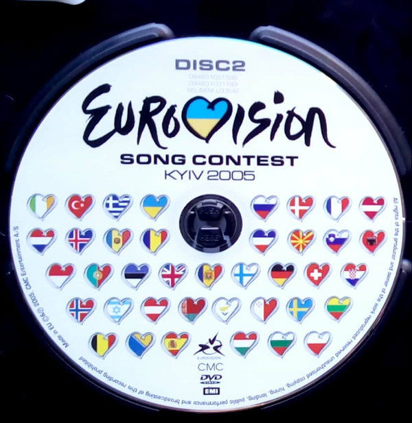 Various : Eurovision Song Contest Kyiv 2005 (2xDVD-V, PAL)