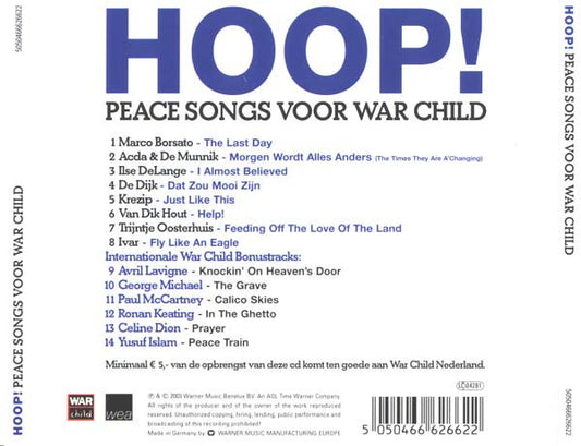 Various : Hoop! (Peace Songs Voor War Child) (CD, Comp)