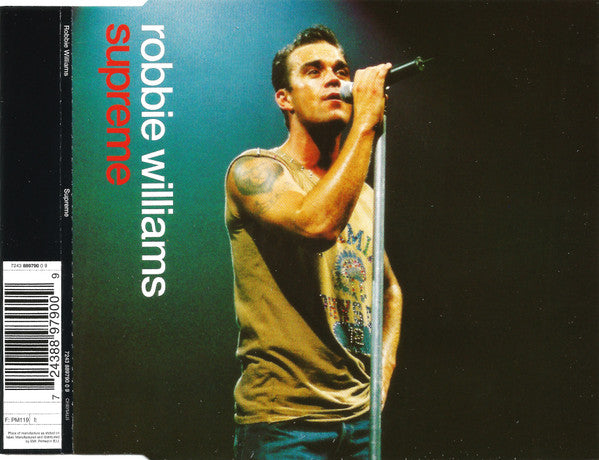 Robbie Williams : Supreme (CD, Maxi, Enh)