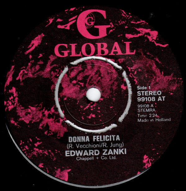 Edward Zanki : Donna Felicita / Bella Mare (7", Single)