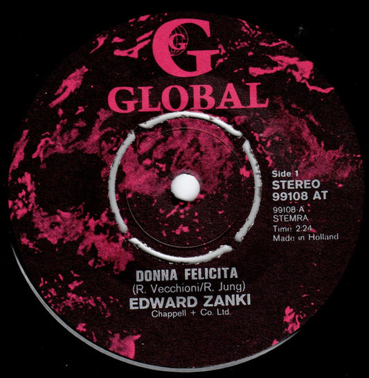 Edward Zanki : Donna Felicita / Bella Mare (7", Single)