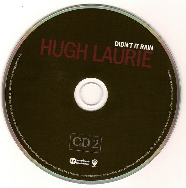 Hugh Laurie : Didn't It Rain (2xCD, Ltd, Boo)