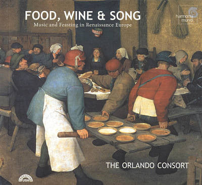 Orlando Consort : Food, Wine & Song - Music And Feasting In Renaissance Europe (CD)