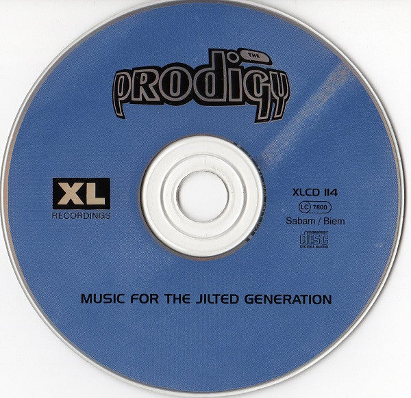 The Prodigy : Music For The Jilted Generation (CD, Album)