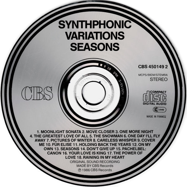 Synthphonic Variations : Seasons (CD)