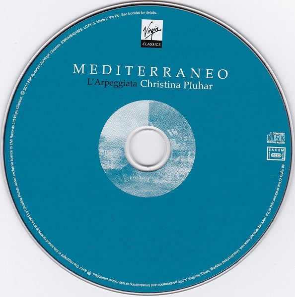 L'Arpeggiata, Christina Pluhar : Mediterraneo (CD, Album)