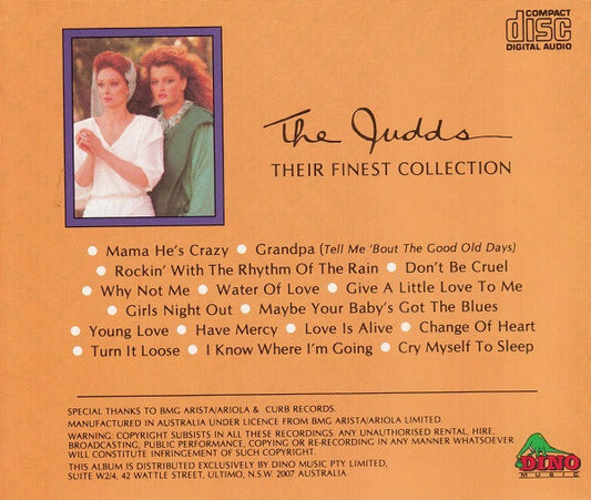 The Judds : Their Finest Collection (CD, Comp)