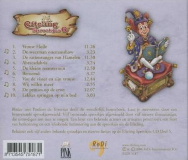 Unknown Artist : Efteling Sprookjes 6 (CD, Album)