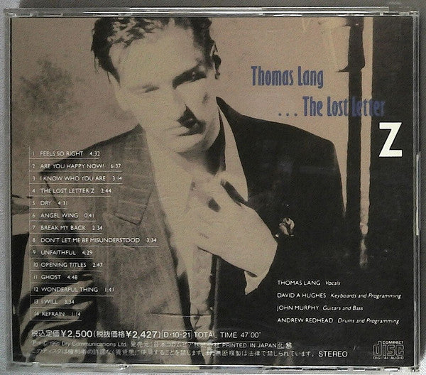 Thomas Lang : The Lost Letter Z (CD, Album)