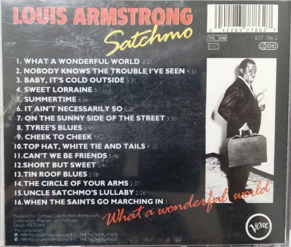 Louis Armstrong : Satchmo - What A Wonderful World (CD, Comp)