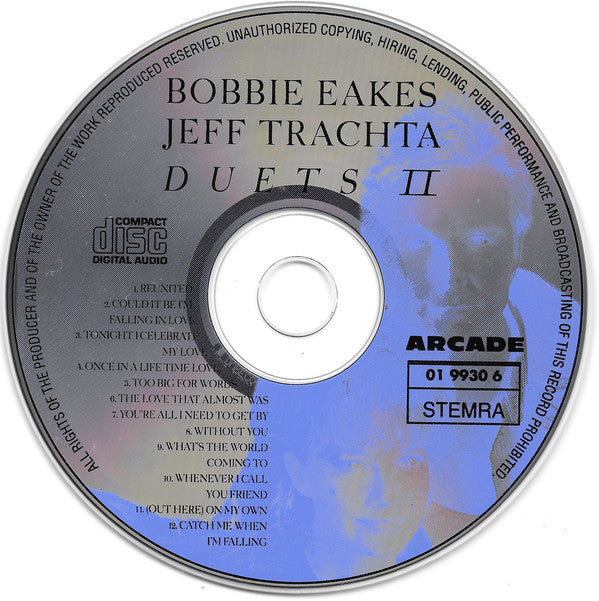 Bobbie Eakes & Jeff Trachta : Duets II (CD, Album)
