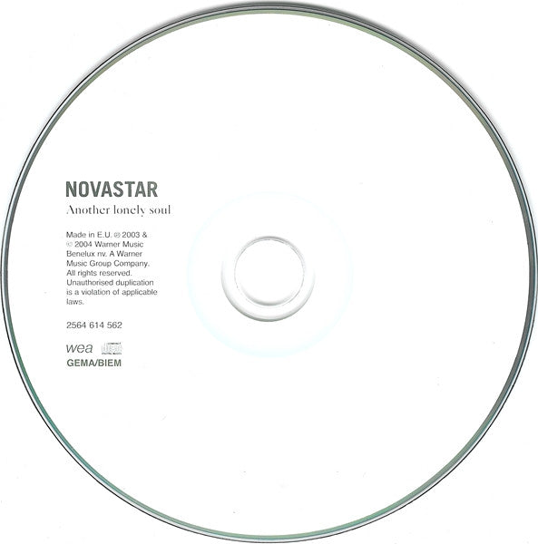 Novastar (2) : Another Lonely Soul (CD, Album, RP)