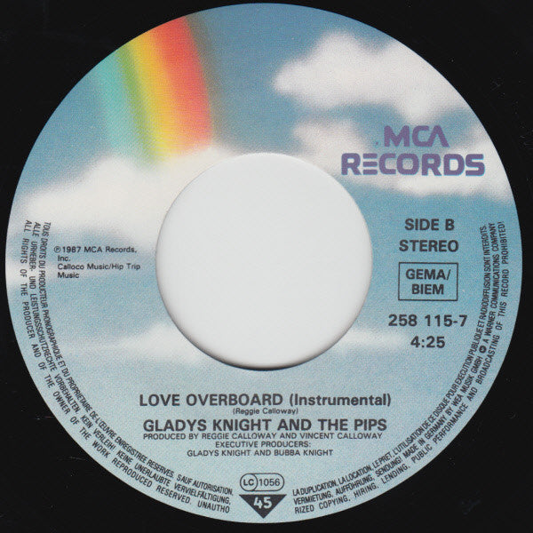 Gladys Knight And The Pips : Love Overboard (7", Single, Kno)