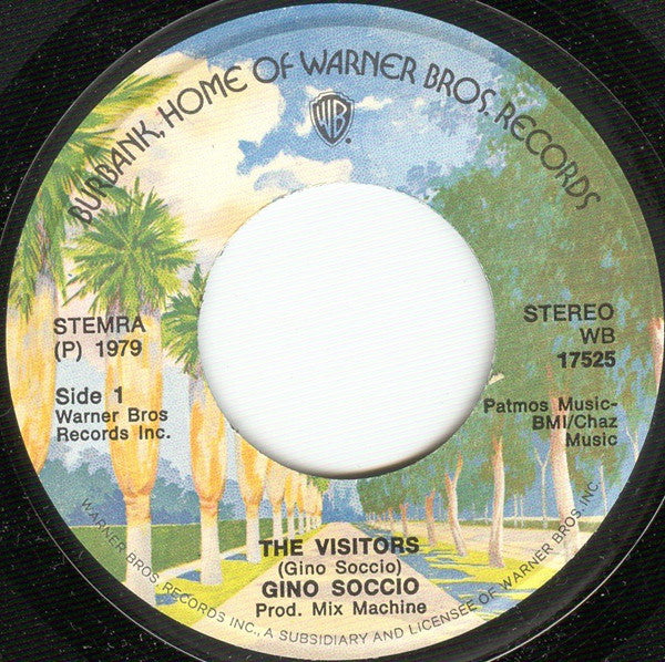 Gino Soccio : The Visitors  (7", Single)