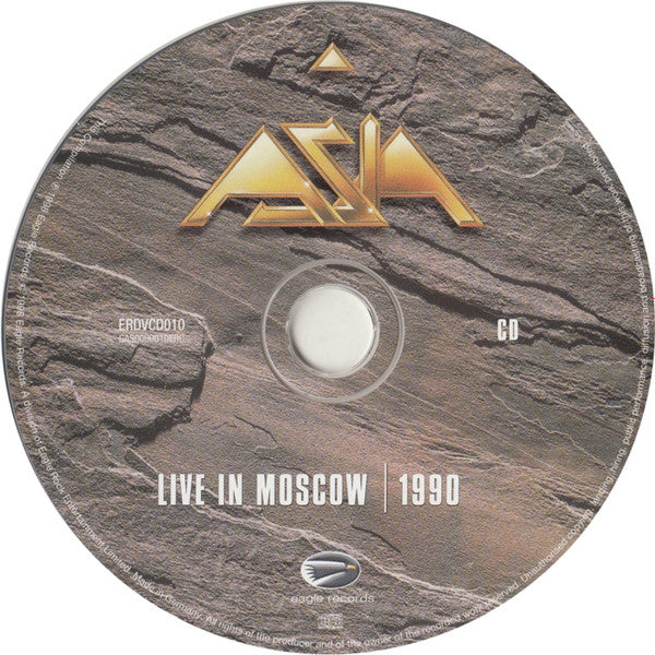 Asia (2) : Live In Moscow 1990 (DVD-V, Multichannel, PAL, Reg + CD, Album, RE)