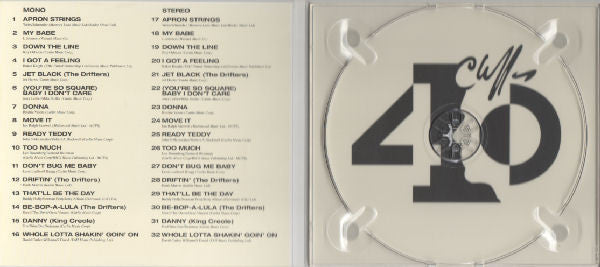 Cliff Richard & The Drifters : Cliff (CD, Album, Mono, Gre)
