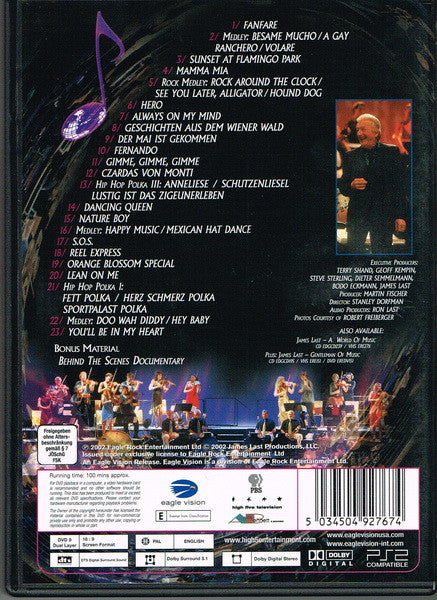 James Last : A World Of Music (DVD-V, Comp, Multichannel, PAL)