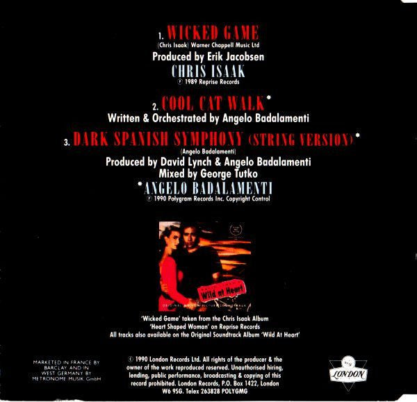 Chris Isaak : Wicked Game (CD, Single)