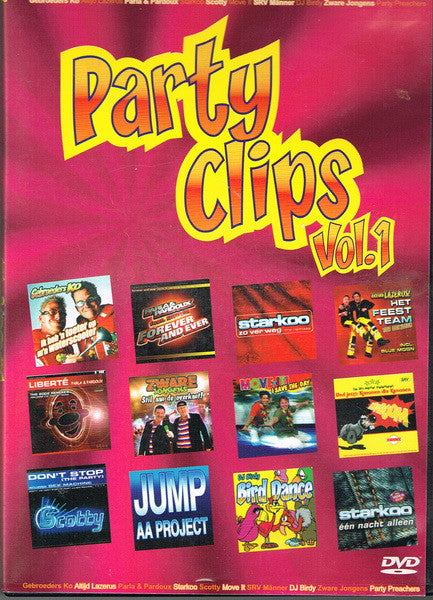 Various : Party Clips Vol.1 (DVD-V)