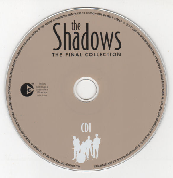 The Shadows : The Final Collection (2xCD, Comp, Copy Prot. + DVD-V, Copy Prot.)