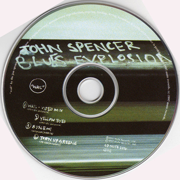 The Jon Spencer Blues Explosion : Wail (CD, Single, Car)