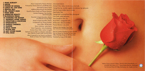 Thomas Newman : American Beauty (Original Motion Picture Score) (CD, Album)
