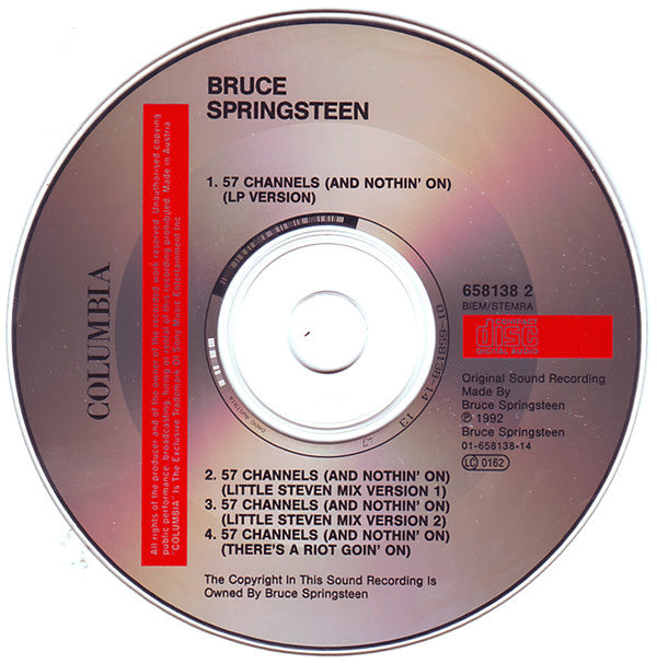 Bruce Springsteen : 57 Channels (And Nothin' On) (CD, Maxi)
