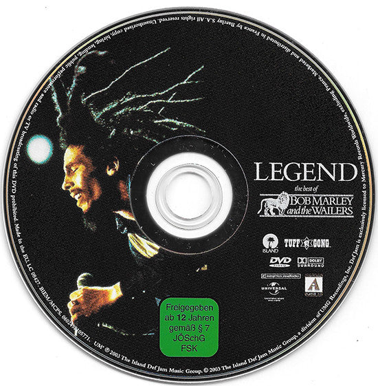 Bob Marley & The Wailers : Legend - The Best Of Bob Marley & The Wailers (DVD-V, Comp, Dol)