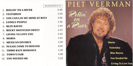 Piet Veerman : Rollin' On A River (CD, Album, RE)
