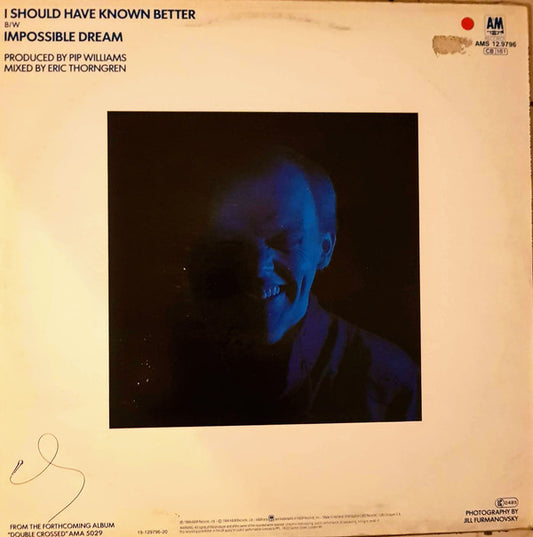 Jim Diamond : I Should Have Known Better (12", Maxi)