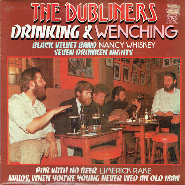 The Dubliners : Drinking & Wenching (LP, Comp)