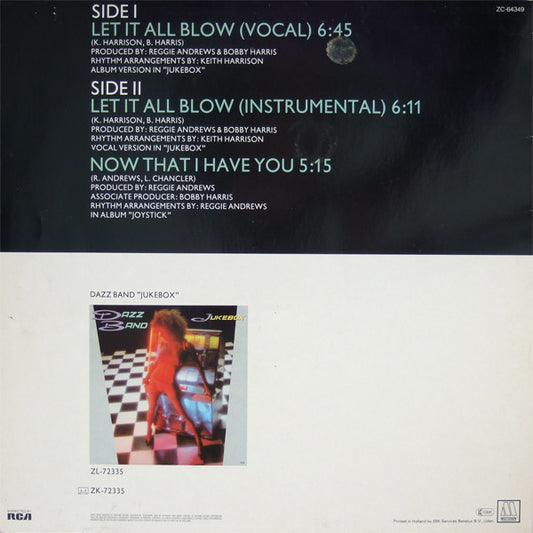 Dazz Band : Let It All Blow (12")