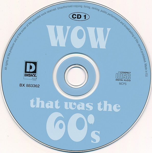 Various : Wow That Was The 60's (8xCD, Comp)