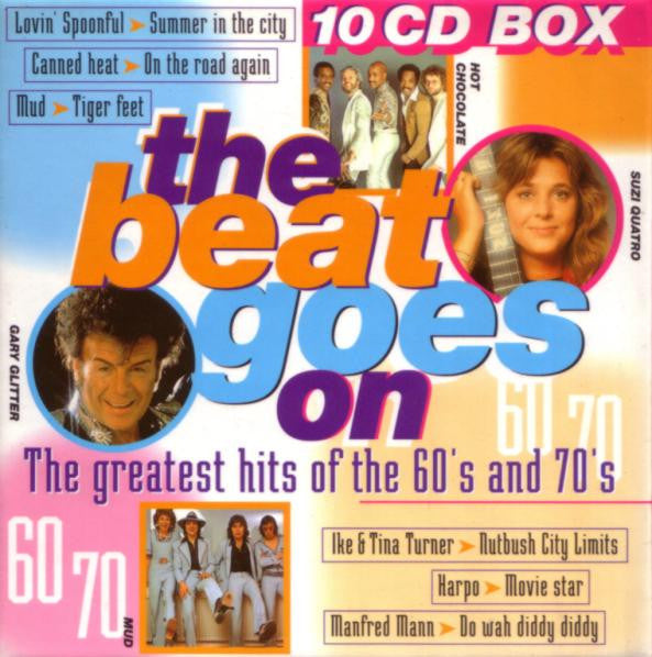 Various : The Beat Goes On (The Greatest Hits Of The 60's And 70's) (10xCD, Comp + Box)