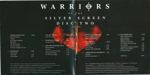 Various : Warriors Of The Silver Screen (2xCD, Album, Comp, Enh, Dol)
