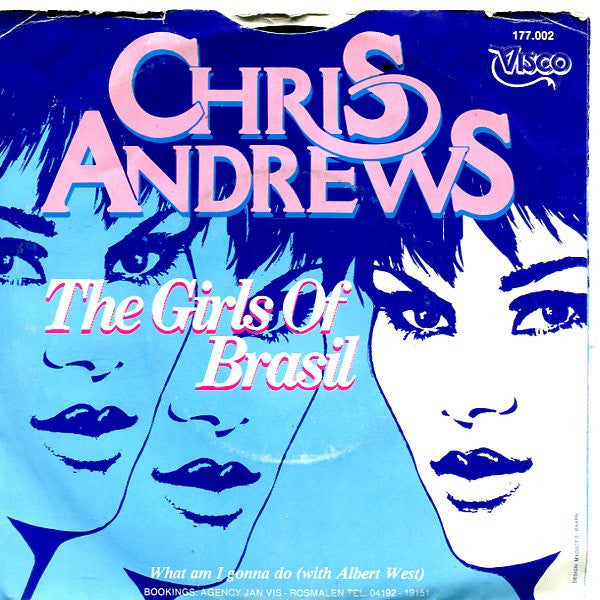 Chris Andrews (3) : The Girls Of Brasil (7", Single)