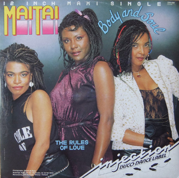 Mai Tai : Body And Soul (12", EP, Maxi)