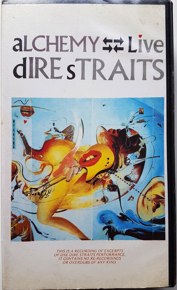 Dire Straits : Alchemy - Dire Straits Live (VHS, PAL)