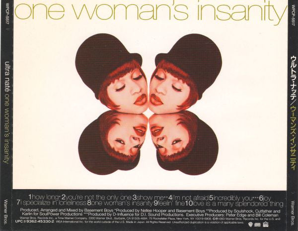 Ultra Naté : One Woman's Insanity (CD, Album)