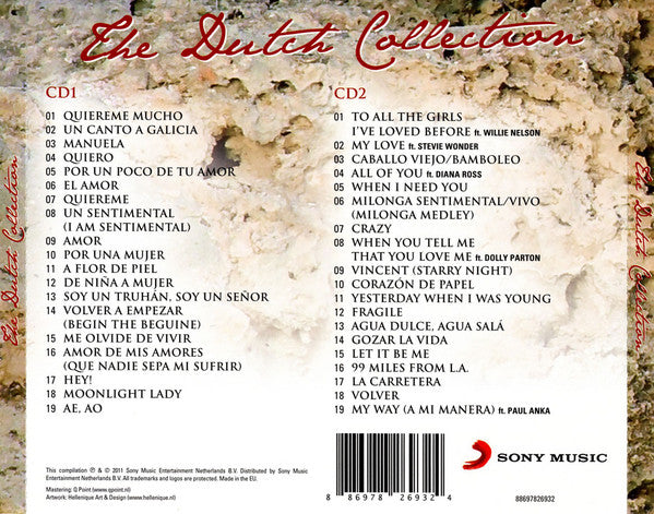 Julio Iglesias : The Dutch Collection (2xCD, Comp)