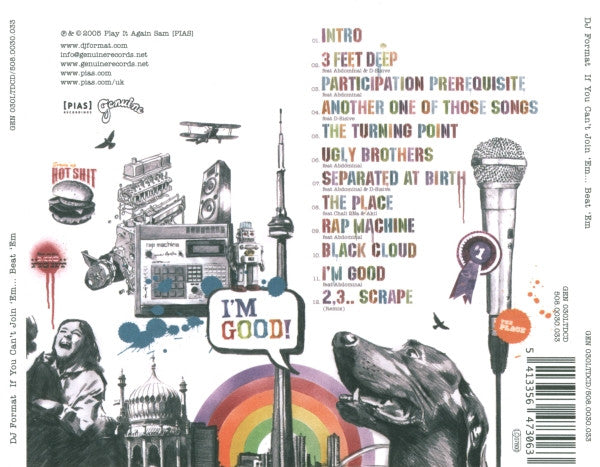 DJ Format : If You Can't Join 'Em... Beat 'Em (CD + DVD)