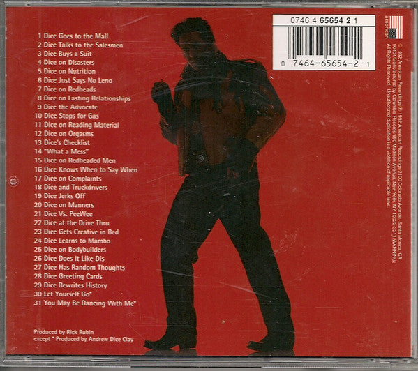 Andrew "Dice" Clay : 40 Too Long (CD, Album)