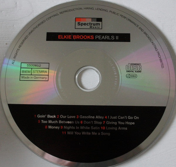 Elkie Brooks : Pearls II (CD, Album)