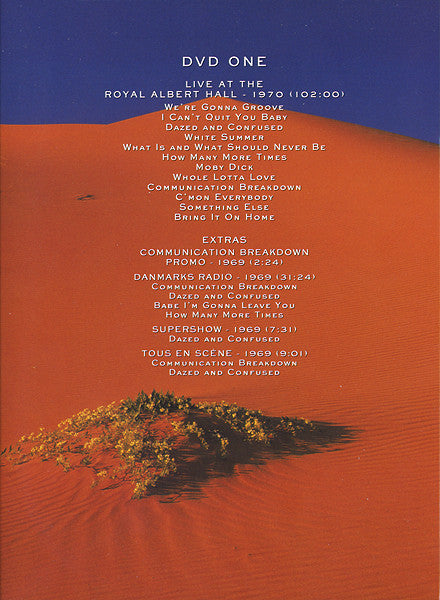 Led Zeppelin : DVD (2xDVD-V, Copy Prot., Multichannel, PAL)