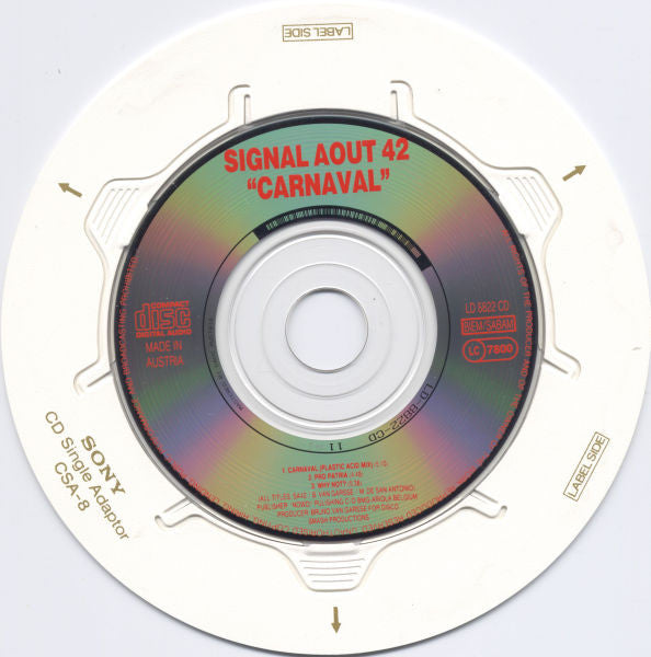 Signal Aout 42 : Carnaval (Acid Mix) (CD, Mini)