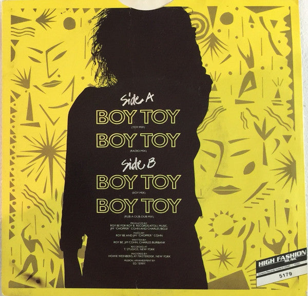 Tia : Boy Toy (7")